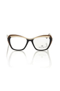 Frankie Morello Women's Black Acetate Spectacle Frame