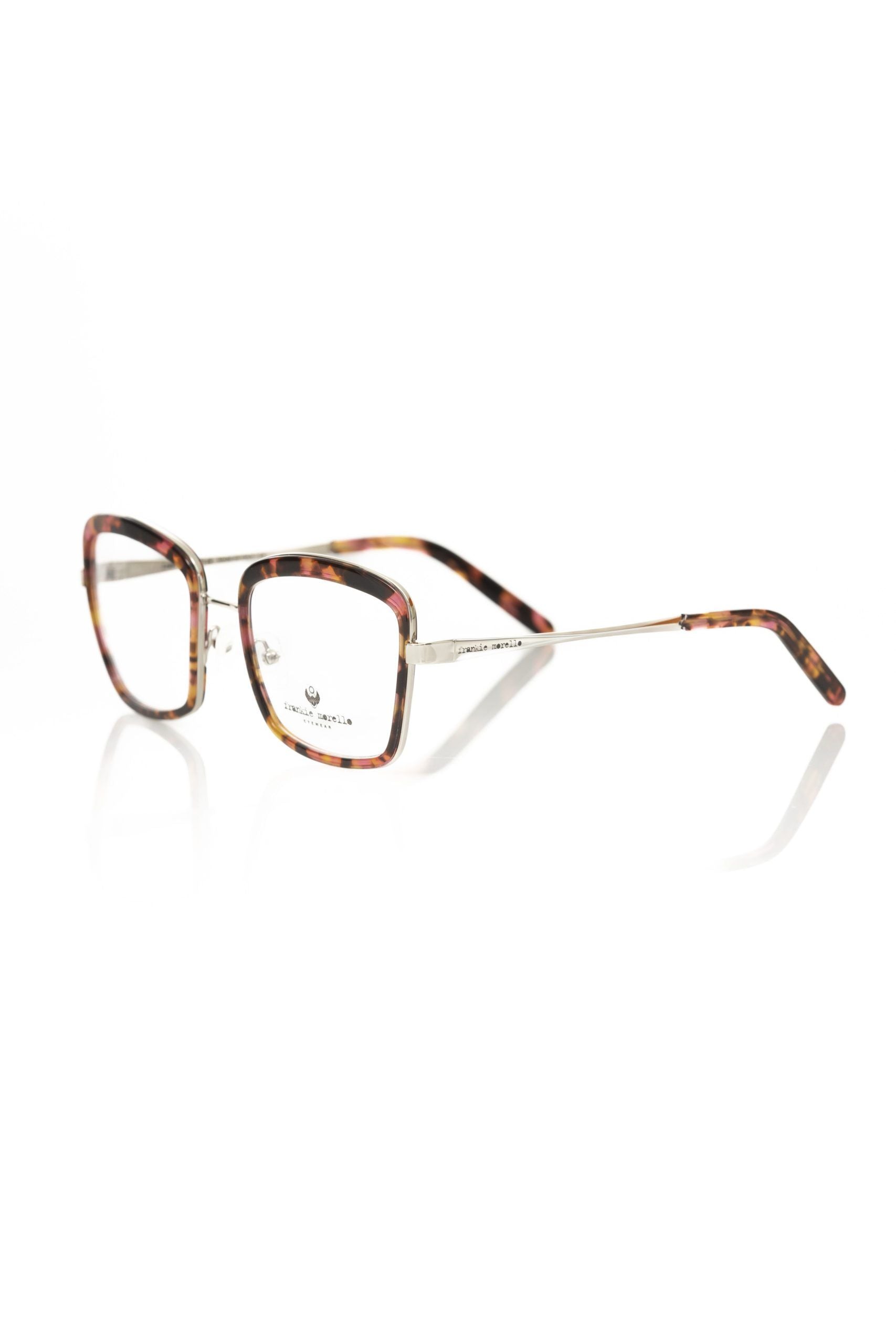 Frankie Morello Red Metallic Women's Glasses