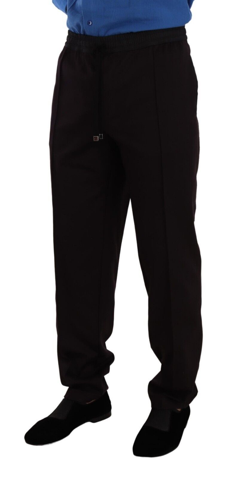 Dolce & Gabbana Bordeaux Cotton Men's Skinny Trousers