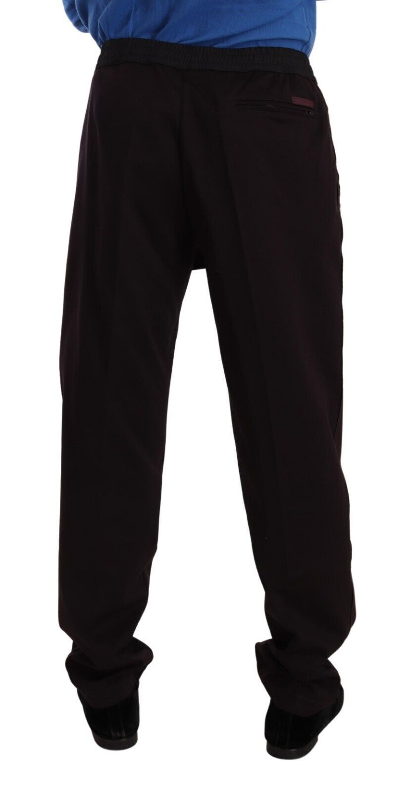 Dolce & Gabbana Bordeaux Cotton Men's Skinny Trousers