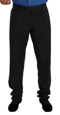 Dolce & Gabbana Graue Kleid-Hose VENTANNI Kleid-Hose