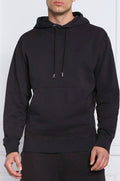 Hugo Boss Elegant Dark Blue Cotton Hoodie