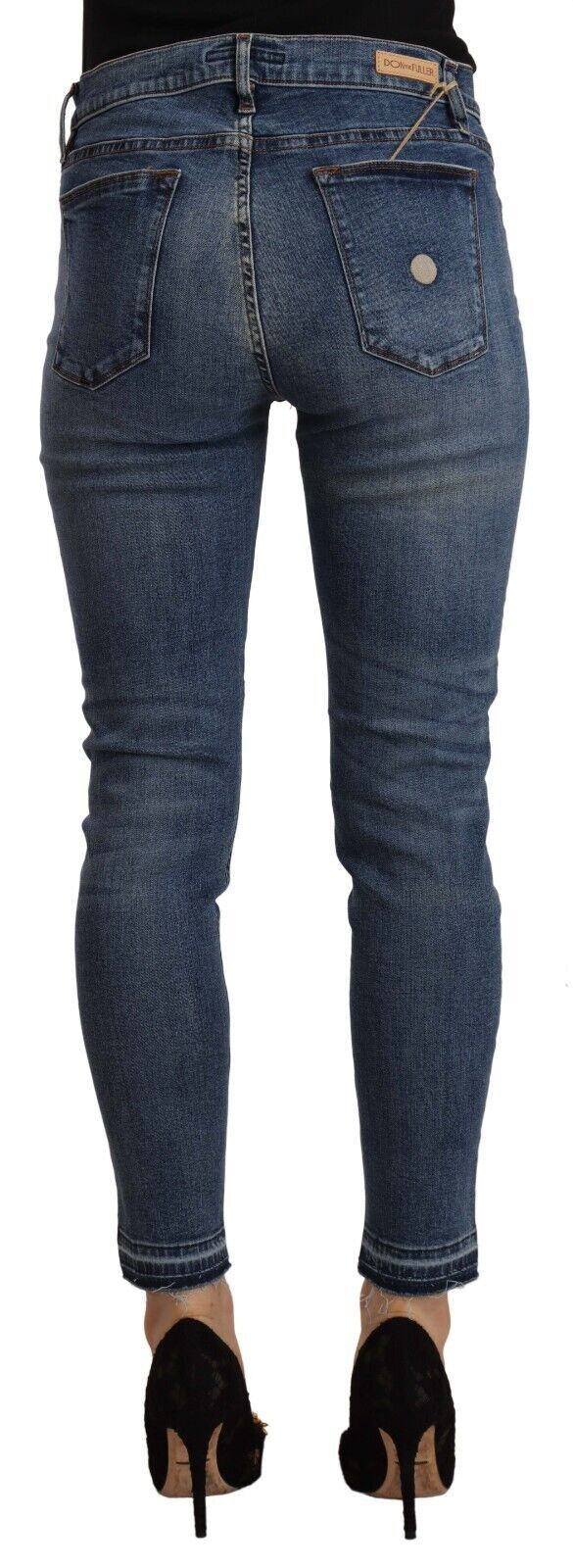 Don The Fuller Blue Slim Fit Jeans in Mid-Rise Cotton Denim