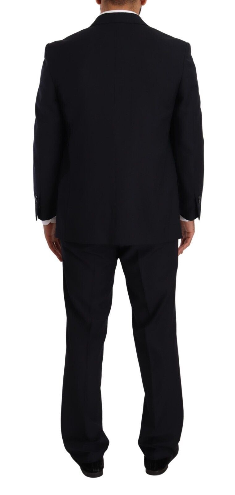 Domenico Tagliente Blauer einreihiger formeller Anzug aus Polyester
