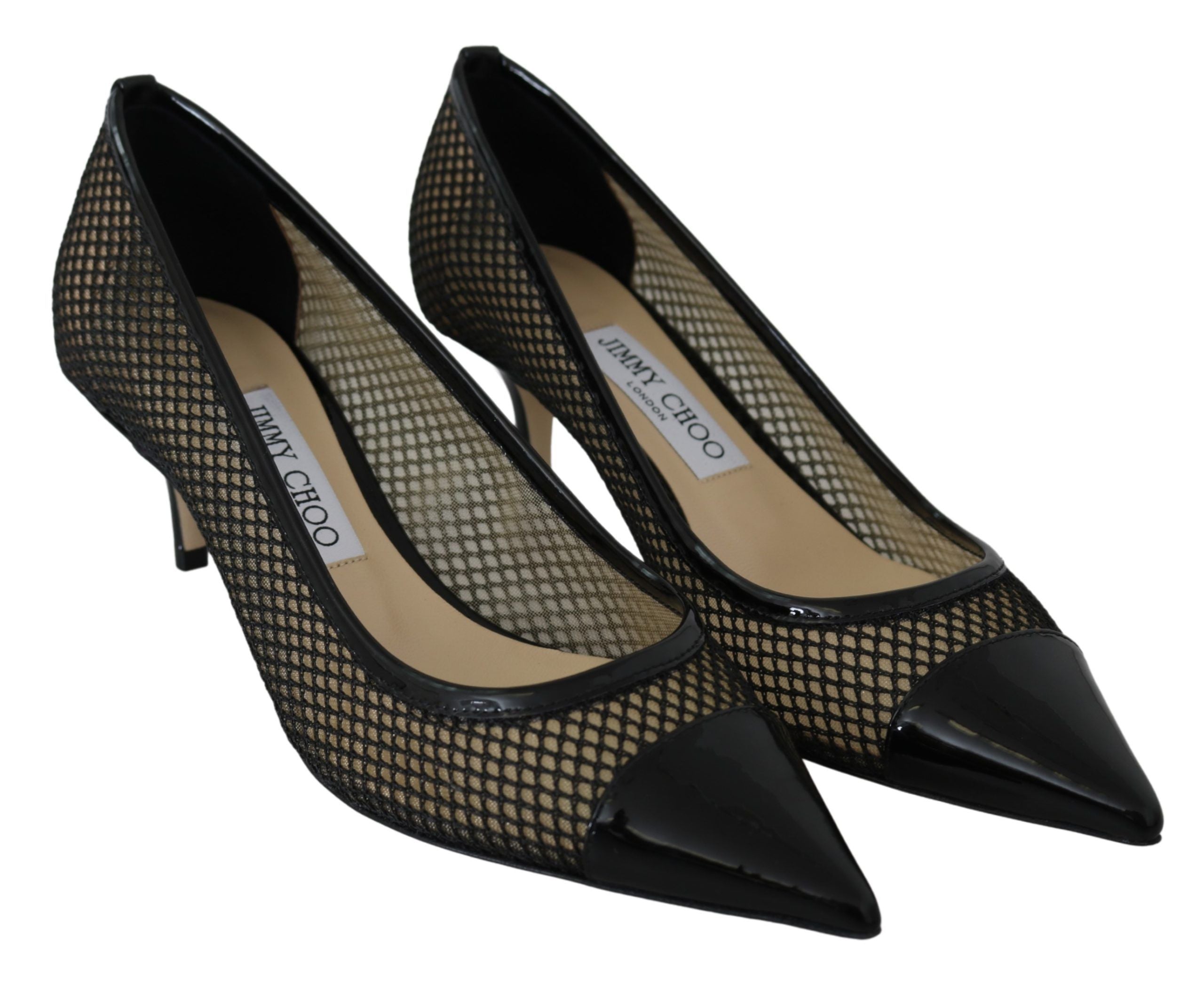 Jimmy Choo Chic Pointed Patent-Leather Pumps
