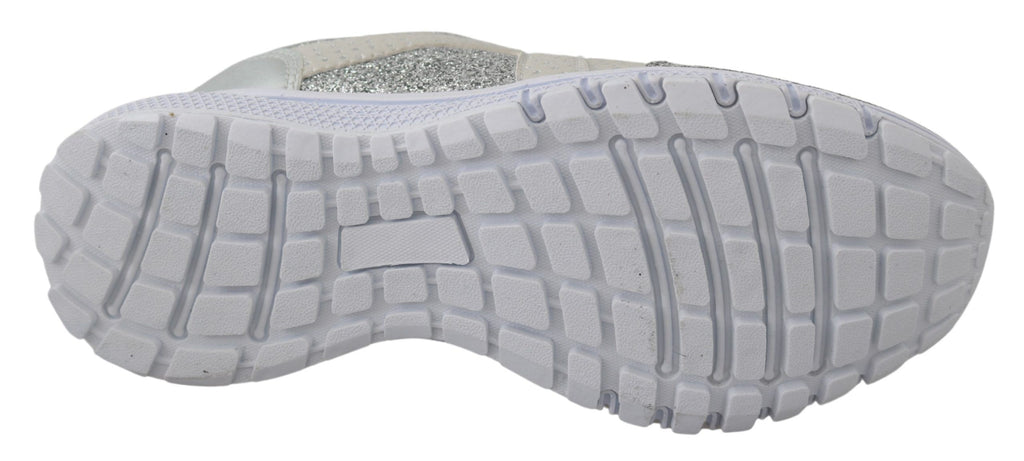 Plein Sport Schicke Silver Runner Jasmines Turnschuhe