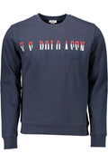 U.S. POLO ASSN. Blauer Baumwollpullover für Männer