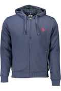 U.S. POLO ASSN. Blaues Baumwoll-Sweatshirt für Herren