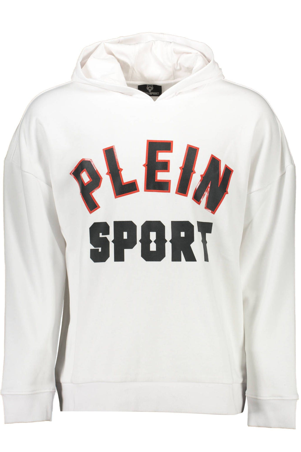 Plein Sport Bianco Baumwoll-Sweatshirt für Herren