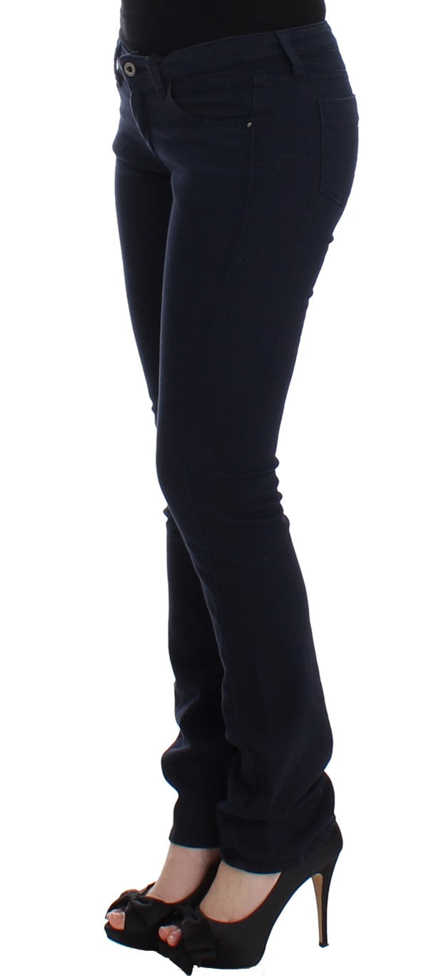 Costume National Blaue Jeans mit geradem Bein