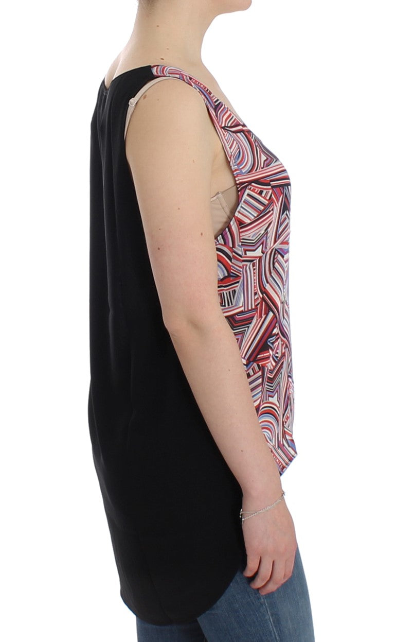 Costume National Multicolor Sleeveless Top