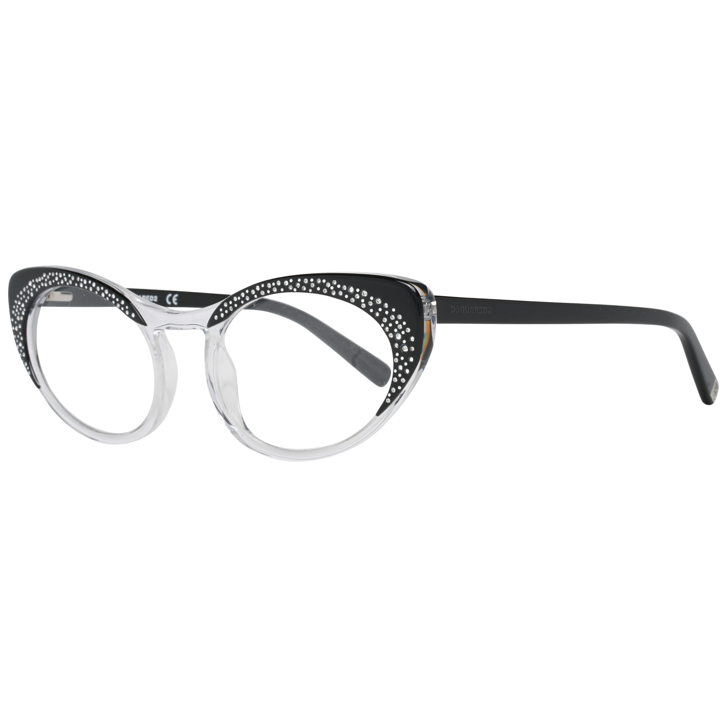 Dsquared² Chic Black Designer Eyeglasses with Full Rim