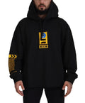 Dolce & Gabbana Black DG Shield Cotton Hoodie