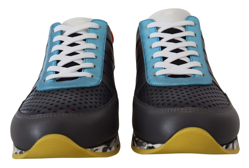 Dolce & Gabbana Multicolor Sport Low Top Schuhe Turnschuhe