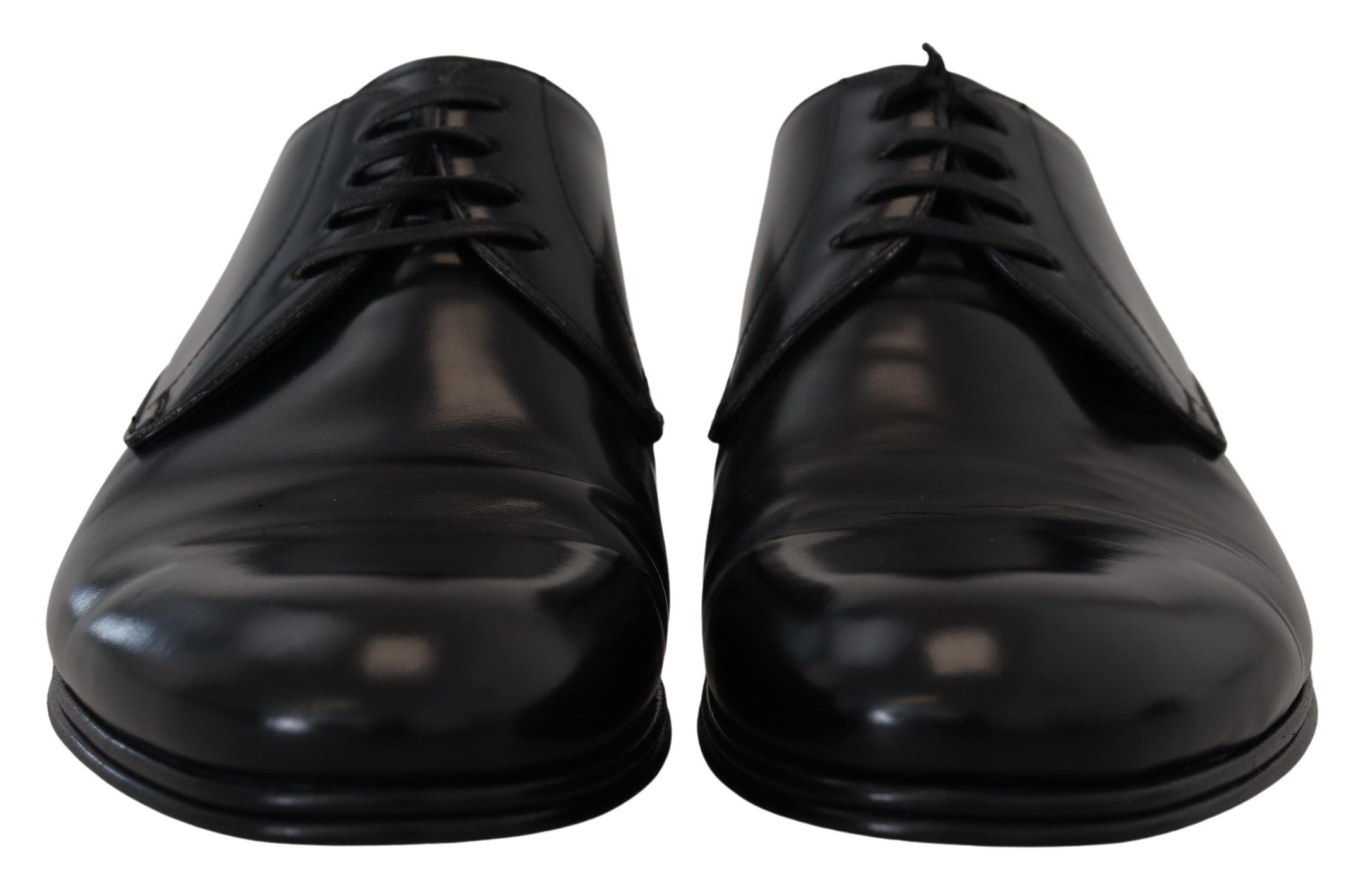 Dolce & Gabbana Black Leather Formal Shoes