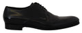 Dolce & Gabbana Black Leather Formal Shoes