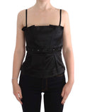 Outer Black Tank Party Evening Top Blouse