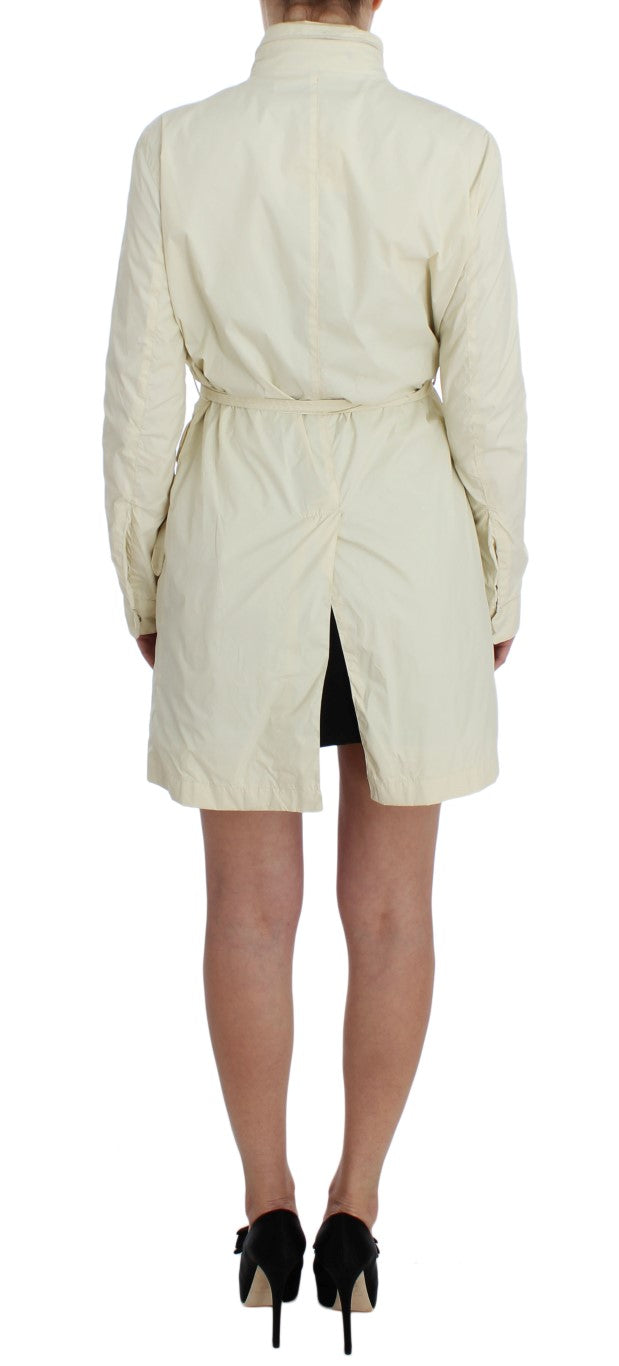 P.A.R.O.S.H. Beige Weatherproof Trench Coat