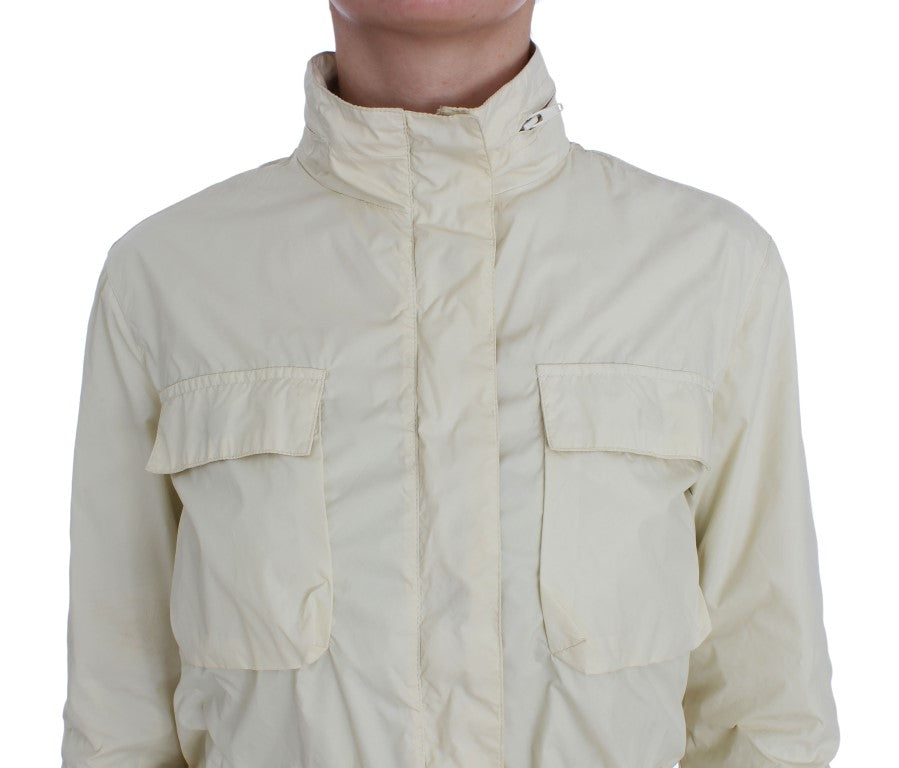 P.A.R.O.S.H. Beige Weatherproof Trench Coat