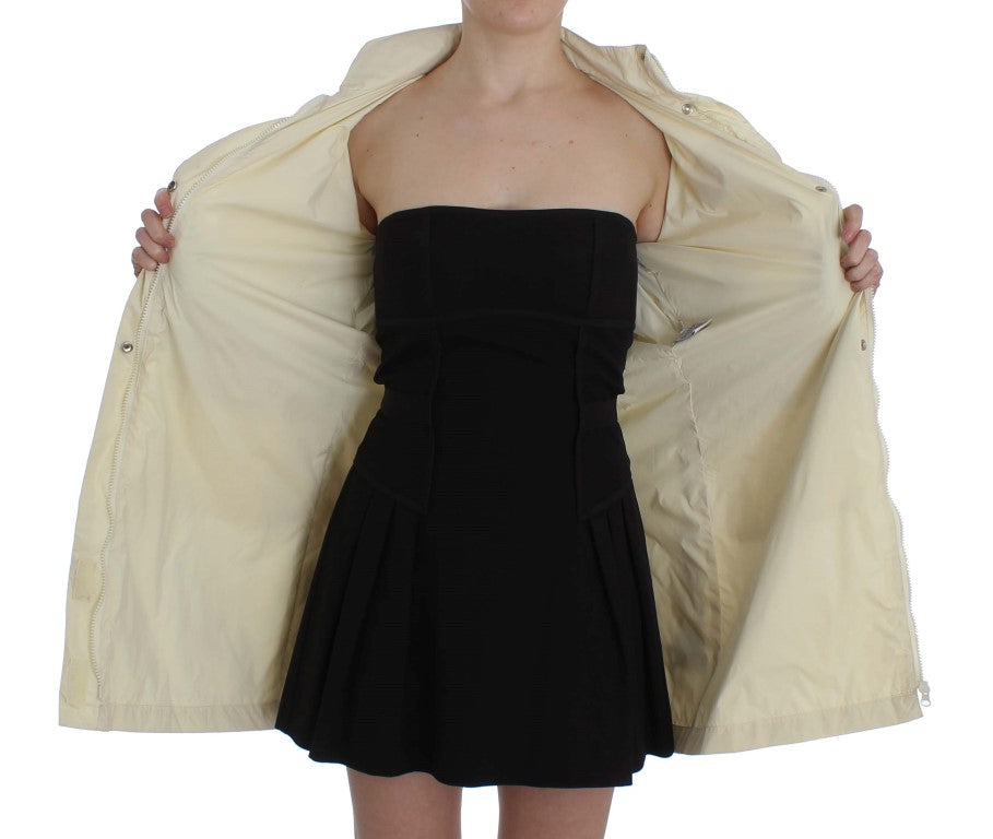 P.A.R.O.S.H. Beige Weatherproof Trench Coat