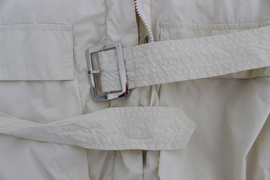 P.A.R.O.S.H. Beige Weatherproof Trench Coat