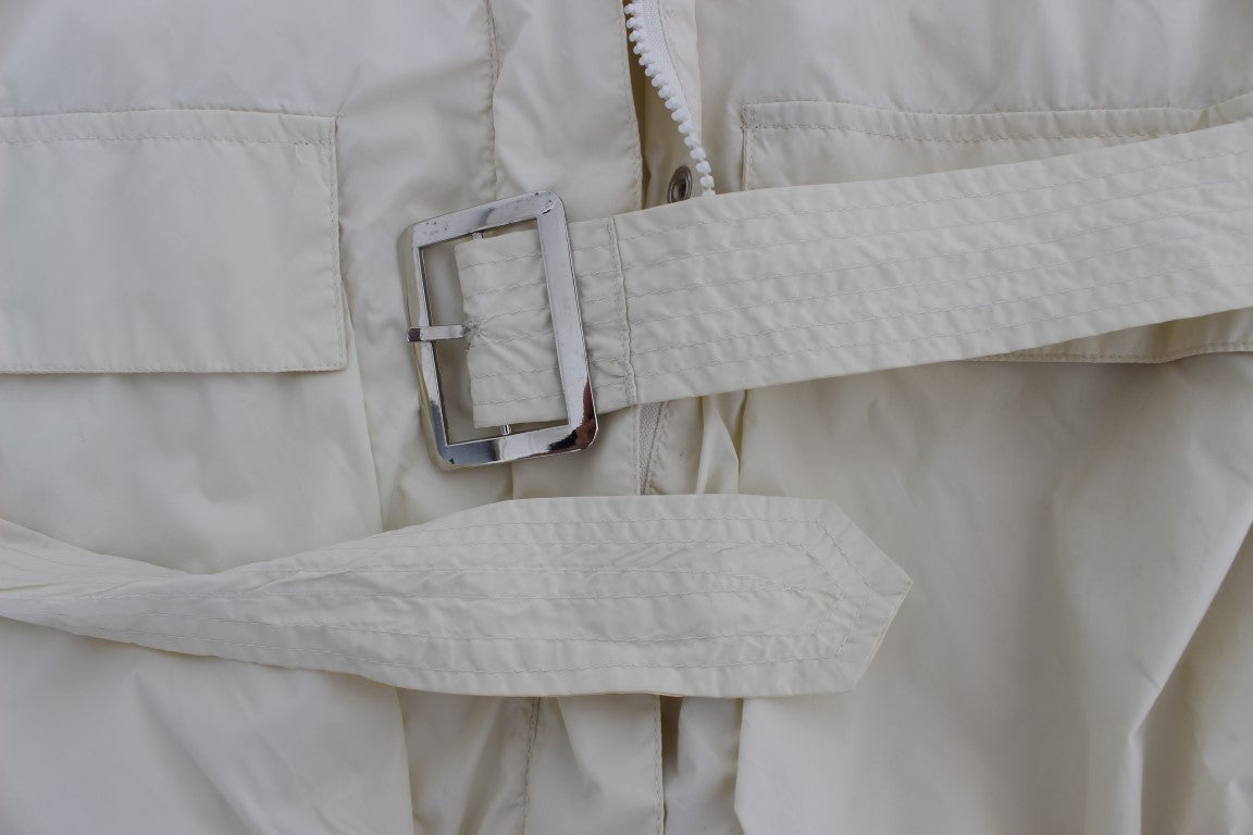 P.A.R.O.S.H. Beige Weatherproof Trench Coat
