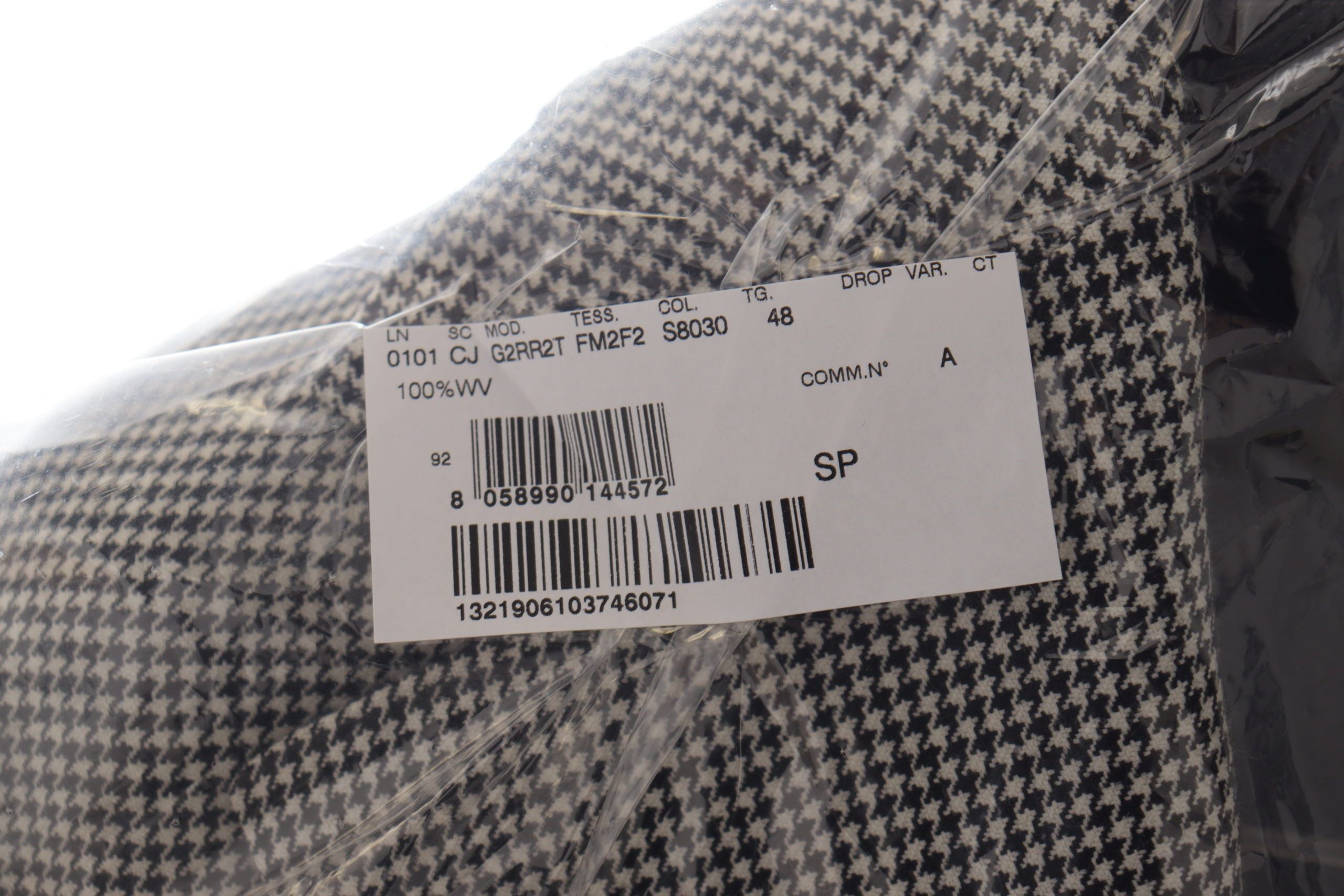 Dolce & Gabbana Grey Plaid Single-Breasted Blazer