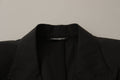 Dolce & Gabbana Schwarzer einreihiger TAORMINA-Blazer