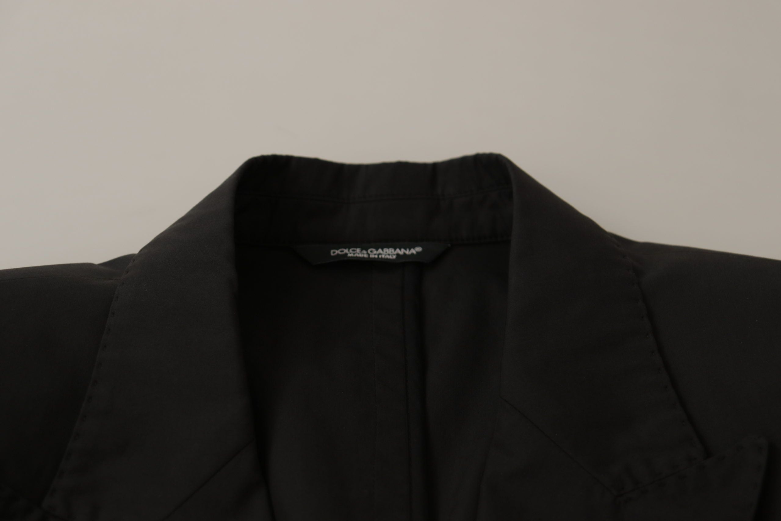 Dolce & Gabbana Schwarzer einreihiger TAORMINA-Blazer