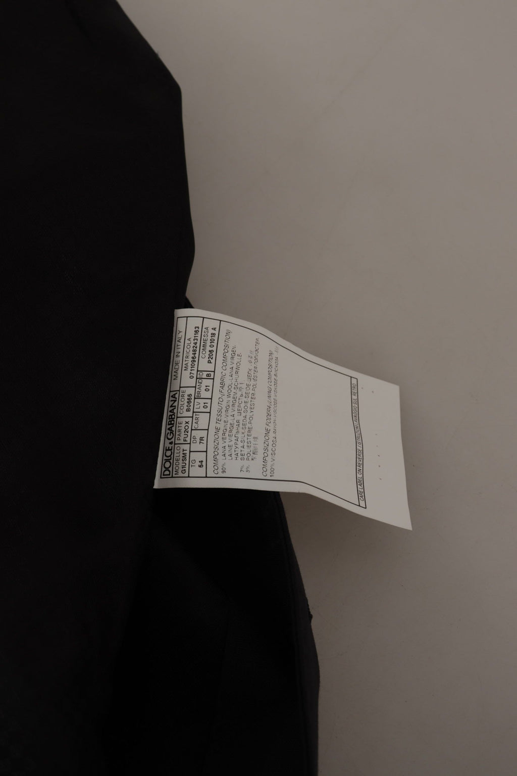 Dolce & Gabbana Dunkelblauer einreihiger MARTINI Blazer