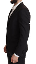 Dolce & Gabbana Schwarze einreihige Jacke MARTINI Blazer