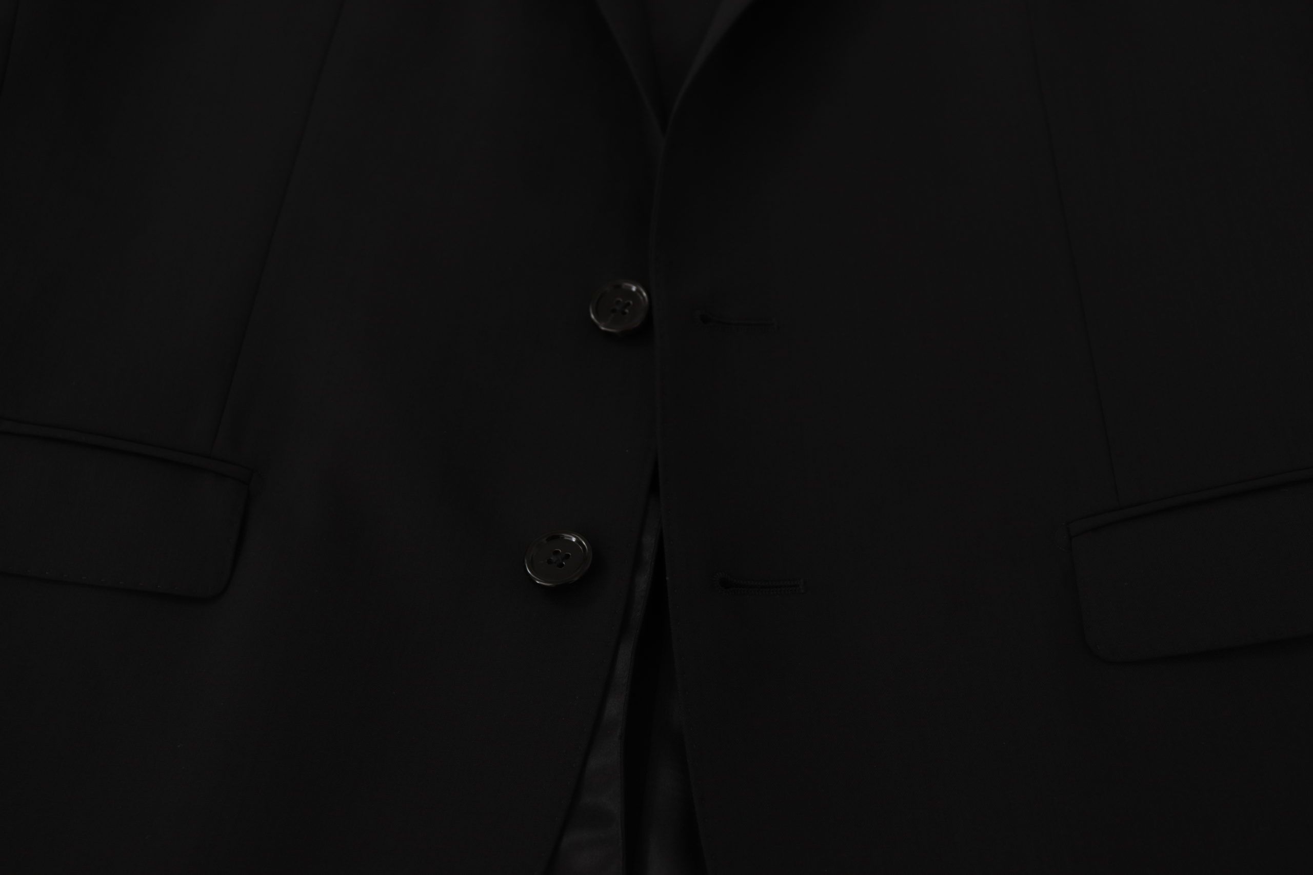 Dolce & Gabbana Black Single-Breasted MARTINI Blazer