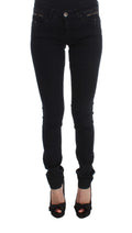 Costume National Black Slim Fit Cotton Denim Jeans