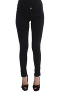 Costume National Black Slim Fit Cotton Denim Jeans