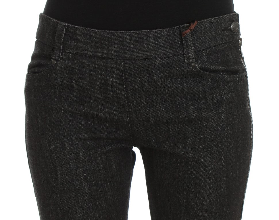 Ermanno Scervino Blue Slim Fit Cotton Denim Jeans
