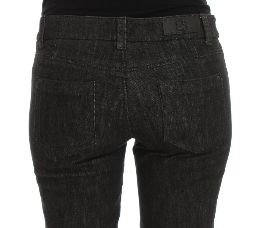 Ermanno Scervino Blue Slim Fit Cotton Denim Jeans