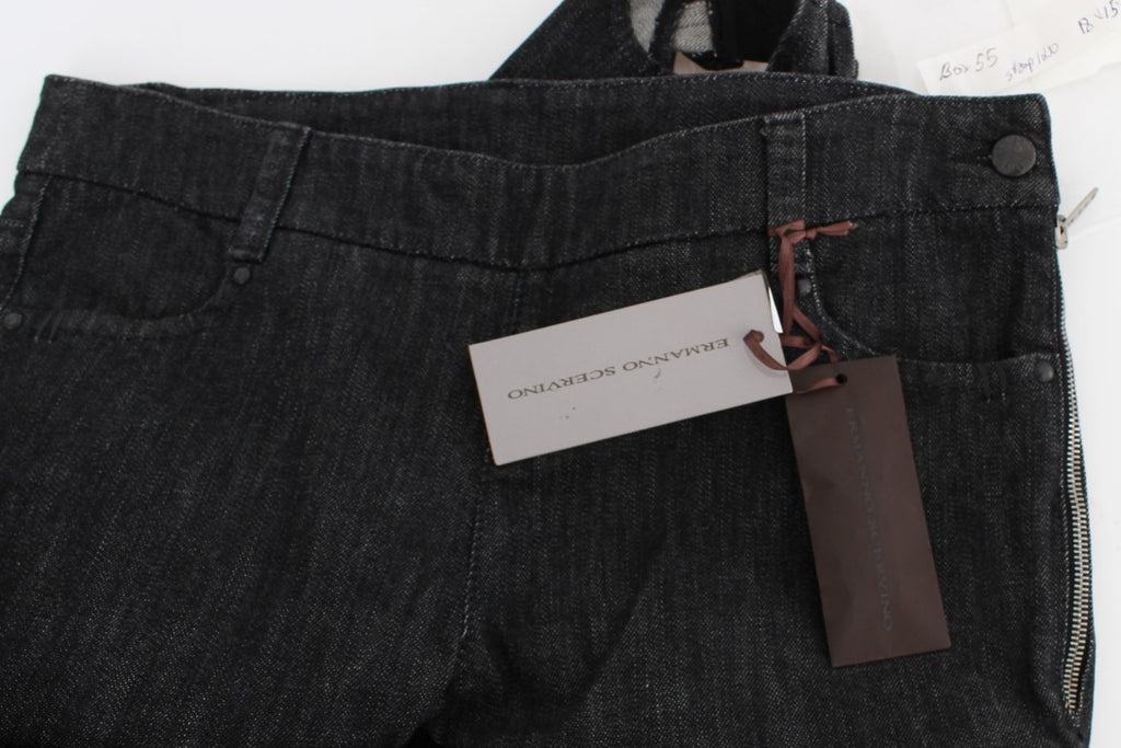 Ermanno Scervino Blue Slim Fit Cotton Denim Jeans