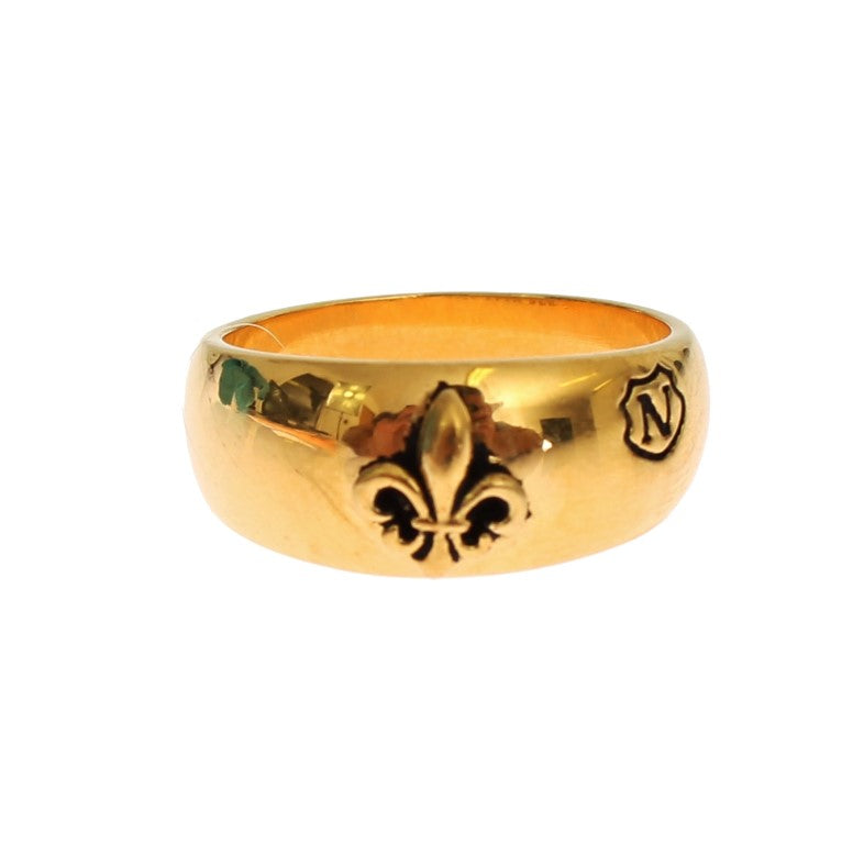 Nialaya Gold-Plated 925 Silver Ring