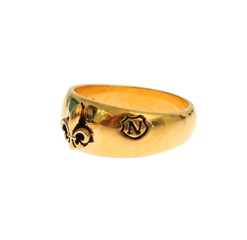 Nialaya Gold-Plated 925 Silver Ring