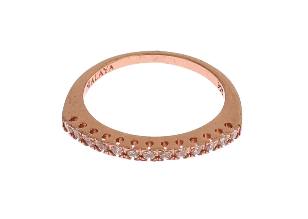 Nialaya Rose Gold 925 Silver Ring