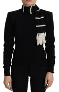 Dolce & Gabbana Schwarzer Kaschmir-Rollkragenpullover