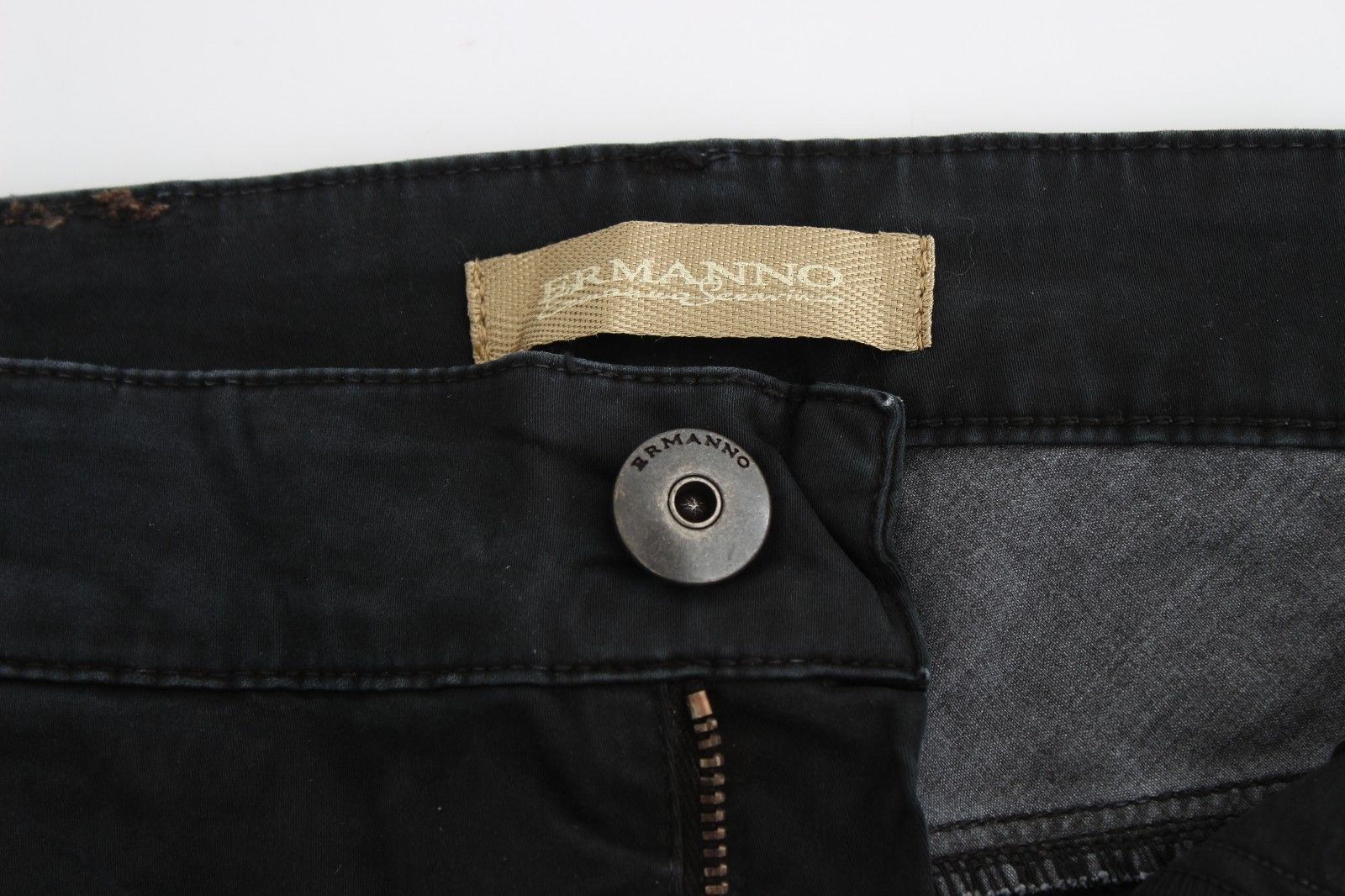 Ermanno Scervino Blue Slim Jeans Denim Trousers Skinny Leg Straight