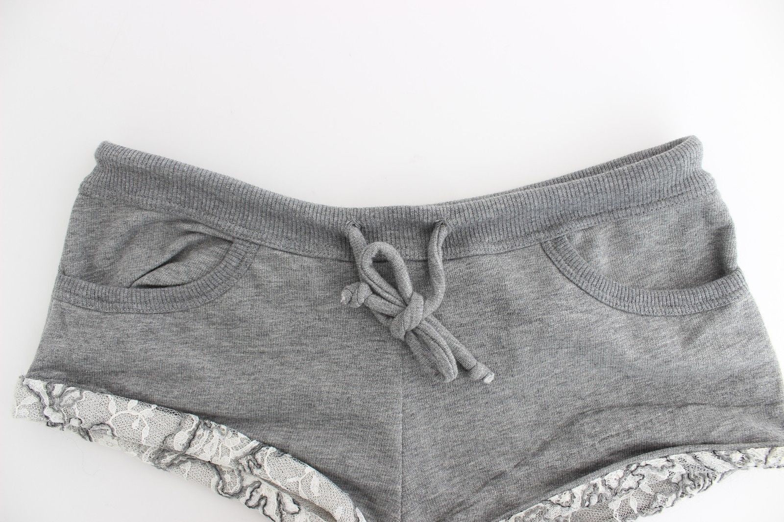 Ermanno Scervino Lingerie Grey Mini Shorts Sleepwear Hotpants