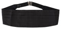 Dolce & Gabbana Men's Black Polka Dot Wide Waistband Cummerbund
