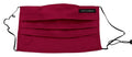 Dolce & Gabbana Chestnut Silk Pleated Elastic Earloop One Size Face Mask