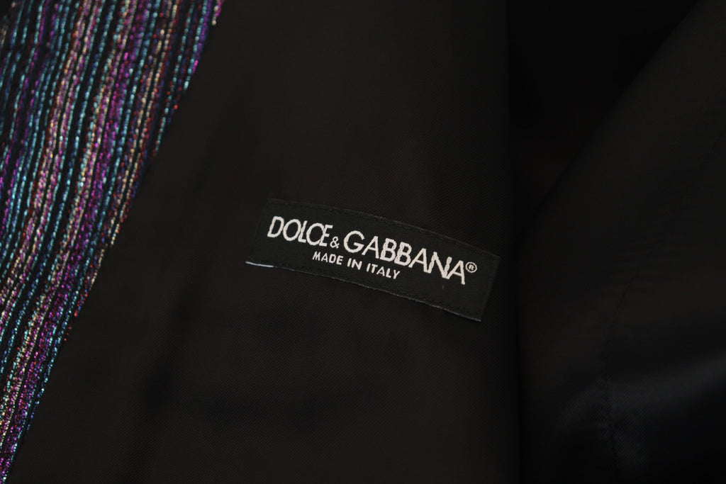 Dolce & Gabbana Multicolor Polyester Vest Dress Formal Vest