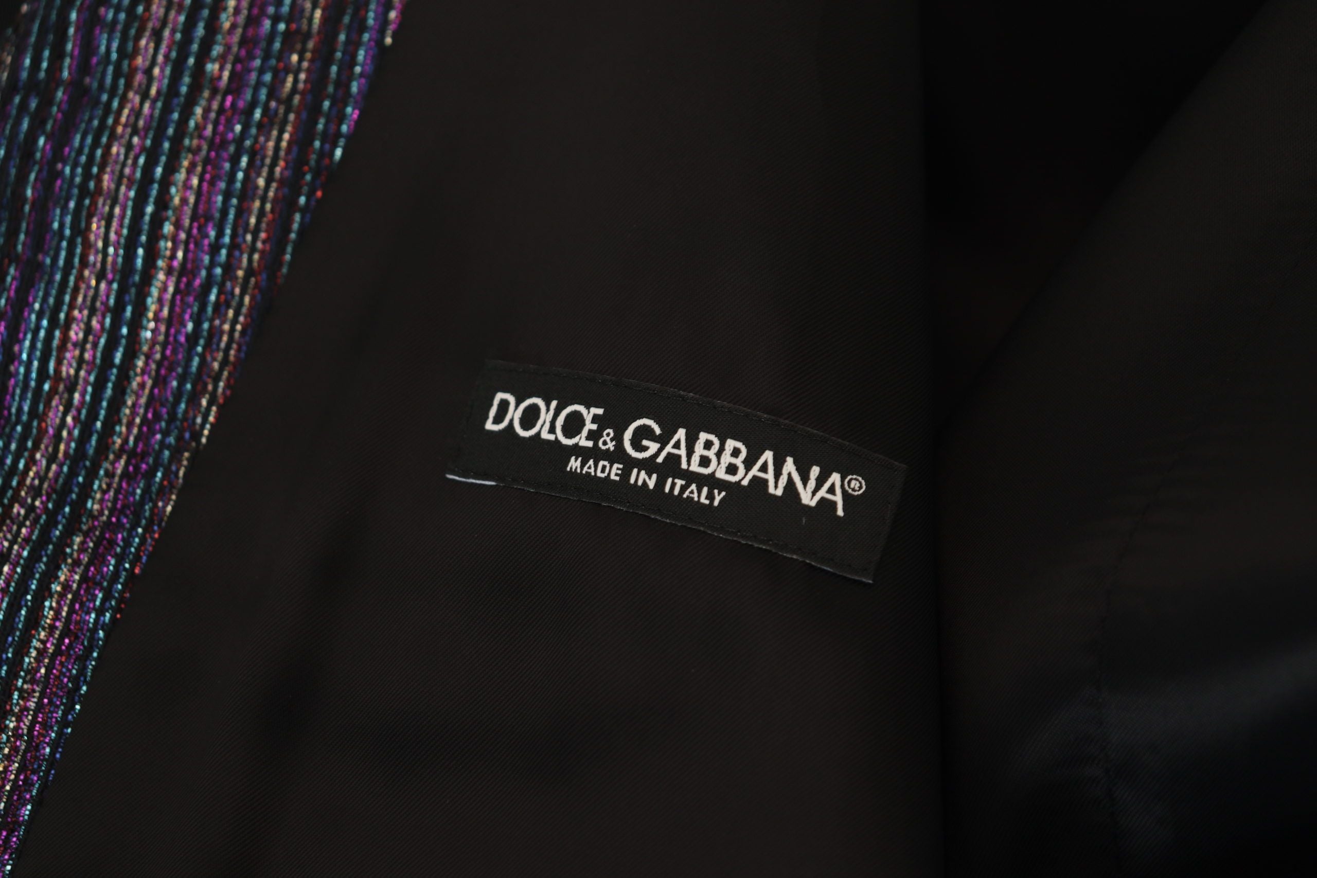 Dolce & Gabbana Multicolor Polyester Vest Dress Formal Vest