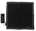 Dolce & Gabbana Black Polka Dot DG Logo Square Handkerchief