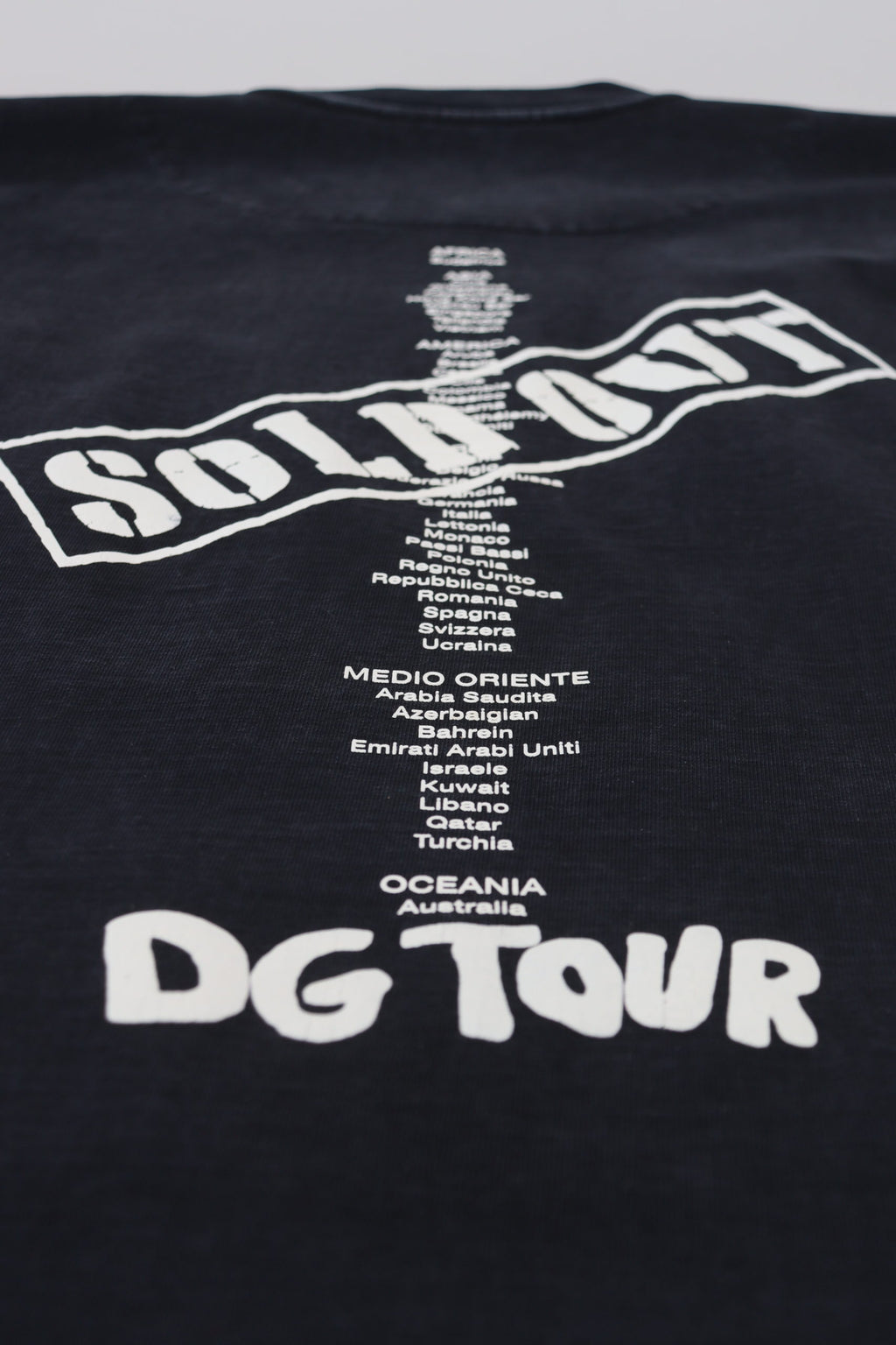 Dolce & Gabbana Schwarzes D&G Fashion Baumwoll-T-Shirt mit Rundhalsausschnitt
