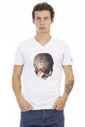 Trussardi Action Men's White Cotton T-Shirt